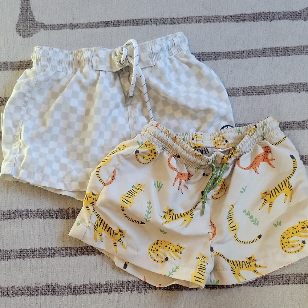 Binky Bro & ZARA Swim Trunks